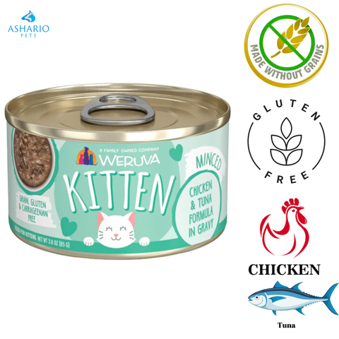 Weruva - Kitten Chicken & Tuna In Gravy Canned Cat Food — main