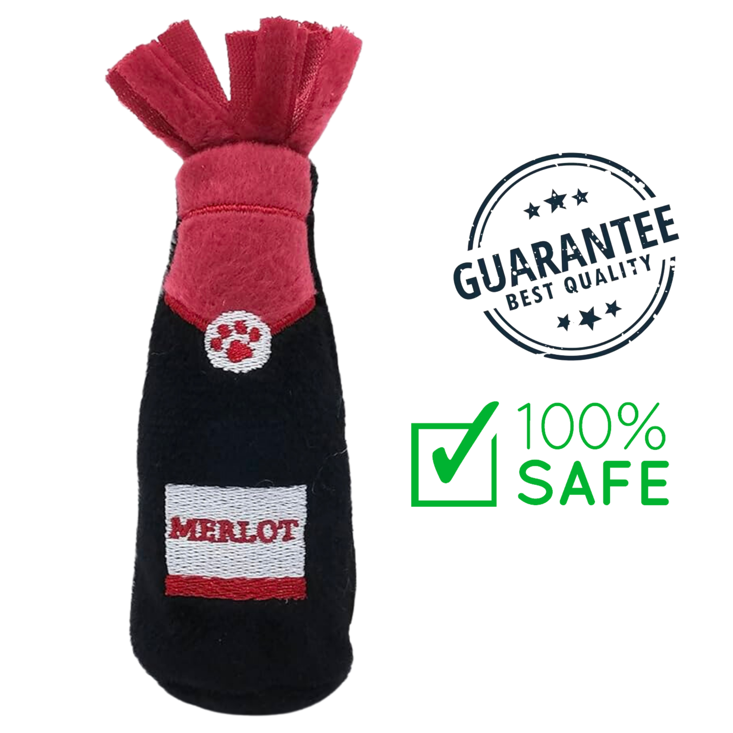 ZippyClaws - Catnip Crusherz Merlot Cat Toy