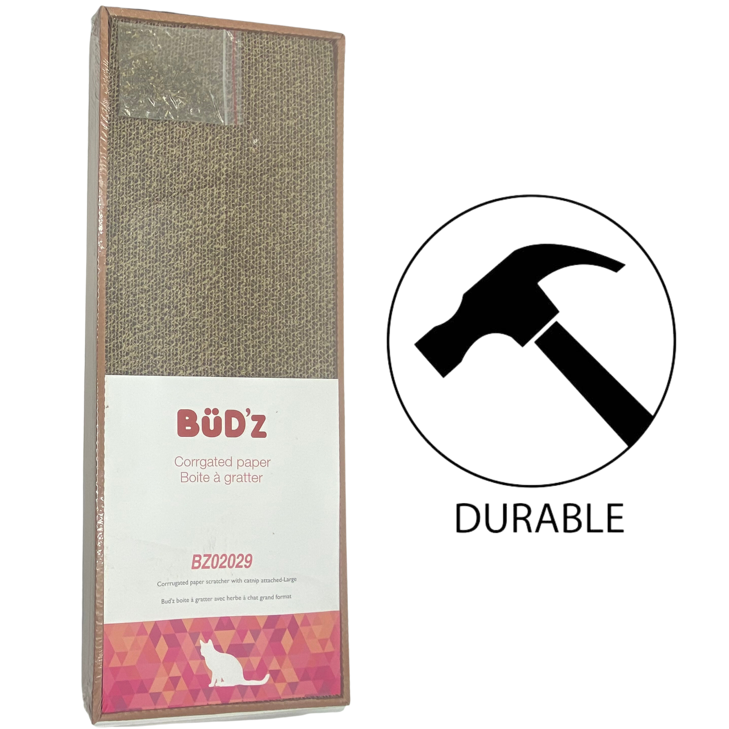 BuD'z - Scratch Paper With Catnip