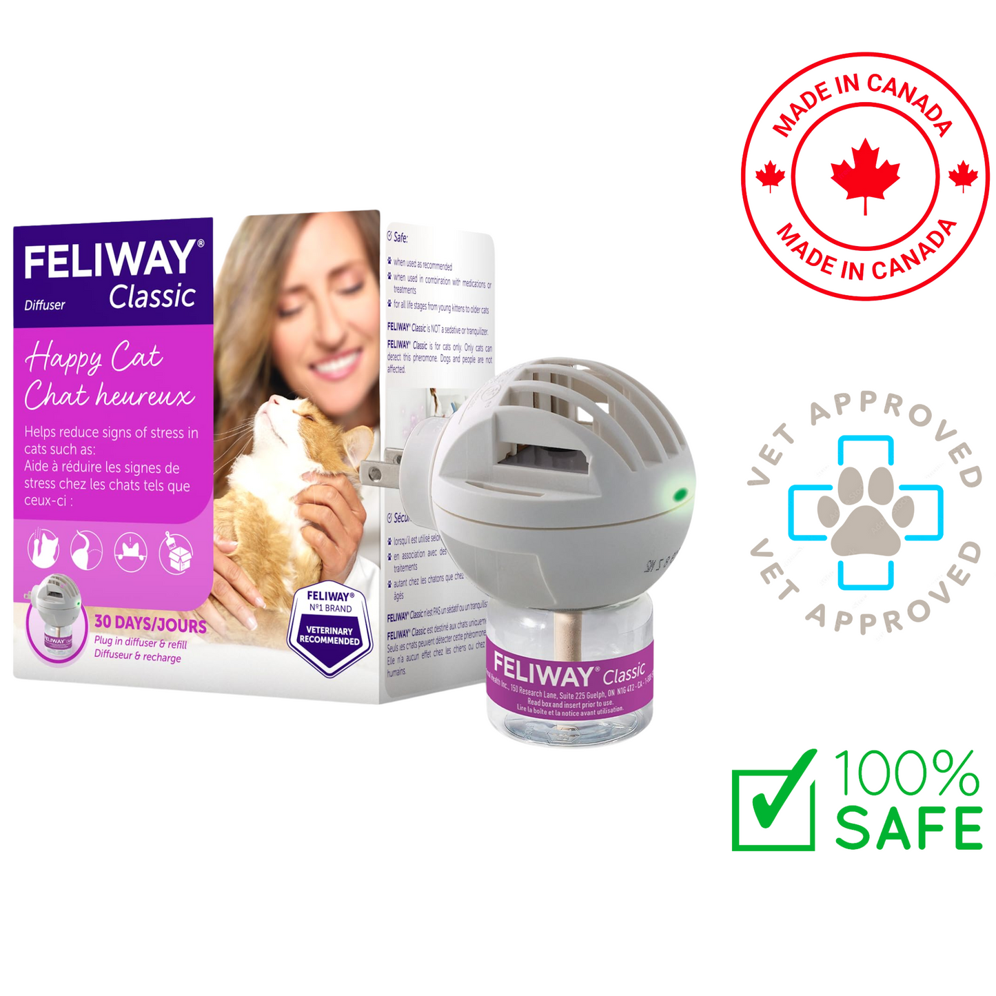 Feliway - Classic Diffuser Starter Kit