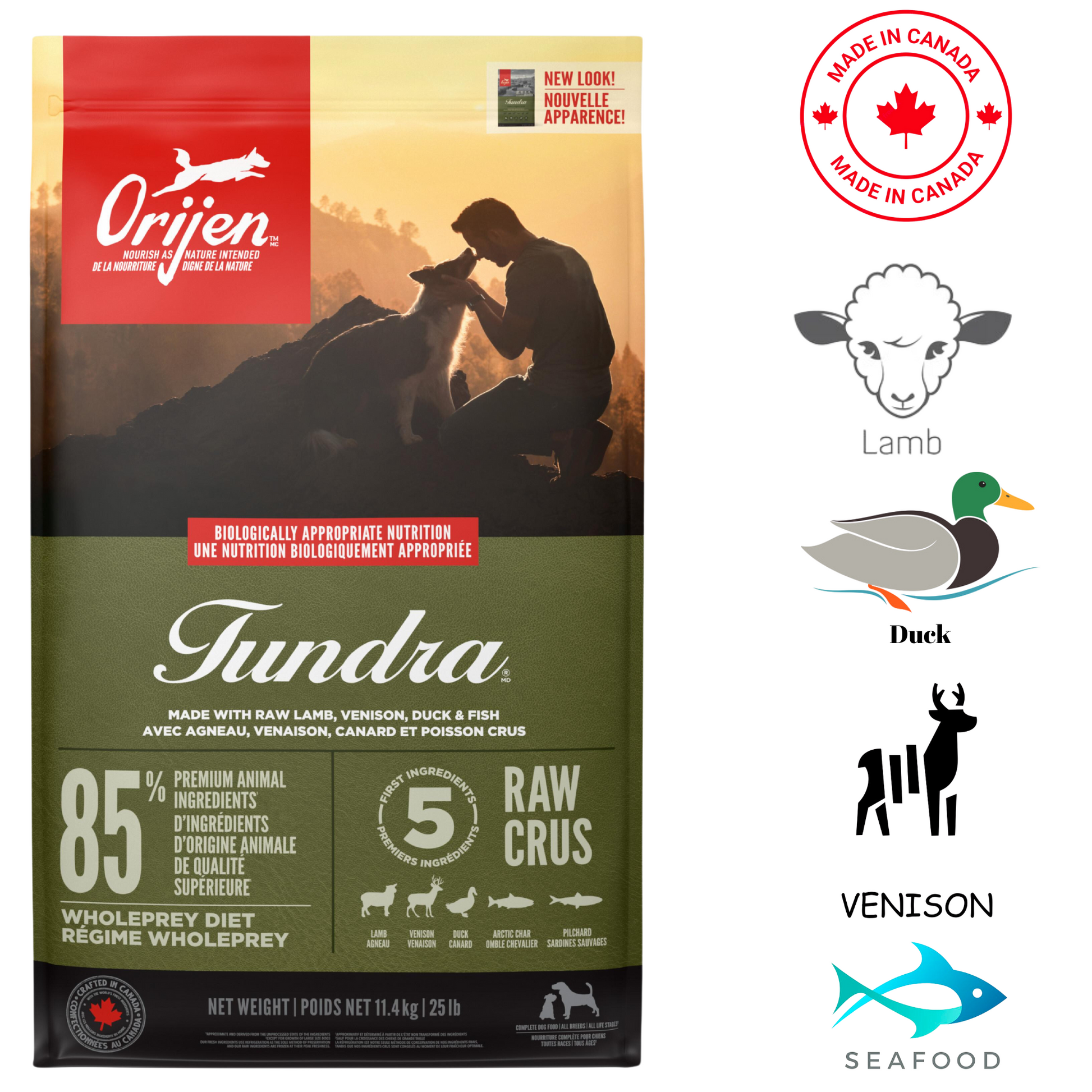 Orijen - Tundra Dry Dog Food - 25 lb