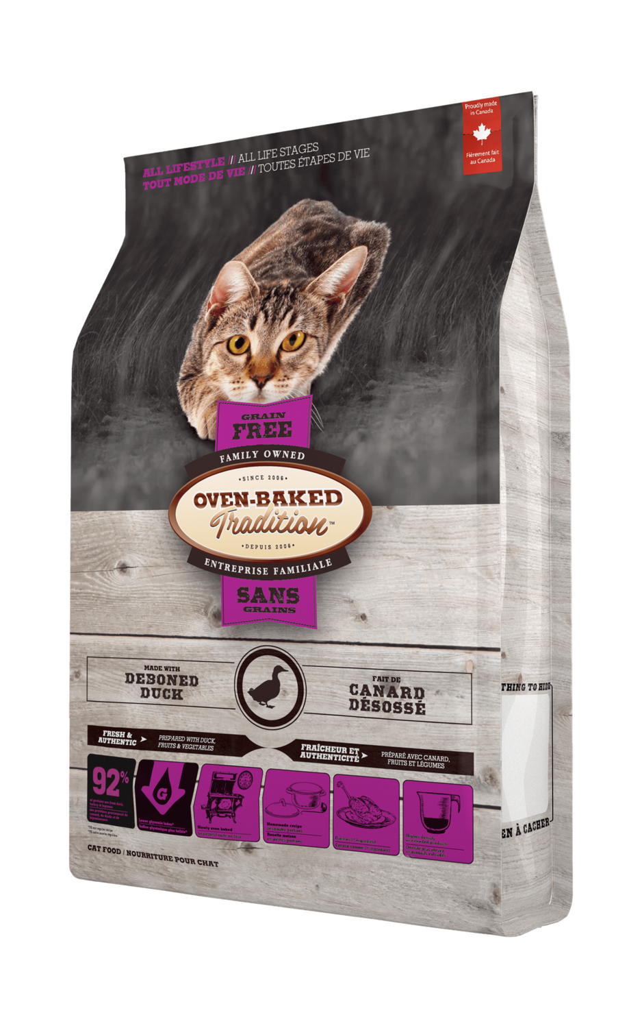 Oven-Baked Tradition - Grain Free Duck Cat Food - 10 lb 3