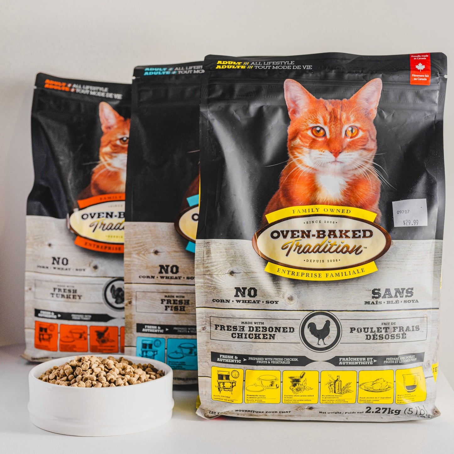 Oven-Baked Tradition - Turkey Adult Cat Food - 10 lb 4