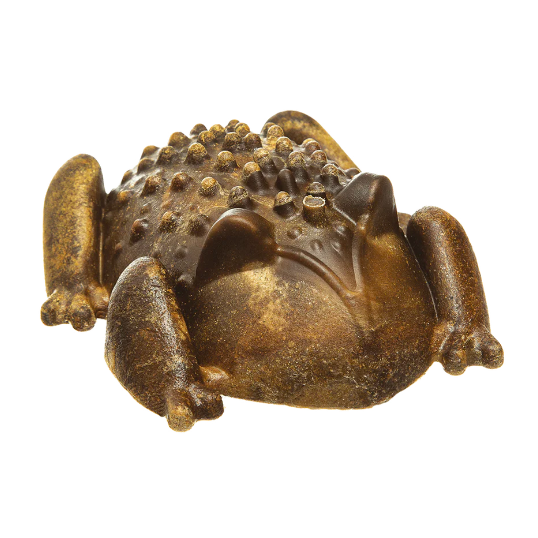 RedBarn Chew A Bulls dog treats shaped like a frog for playful pets