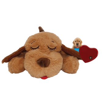 Smart Pet Love - Snuggle Puppy Dog Toy - Brown & White
