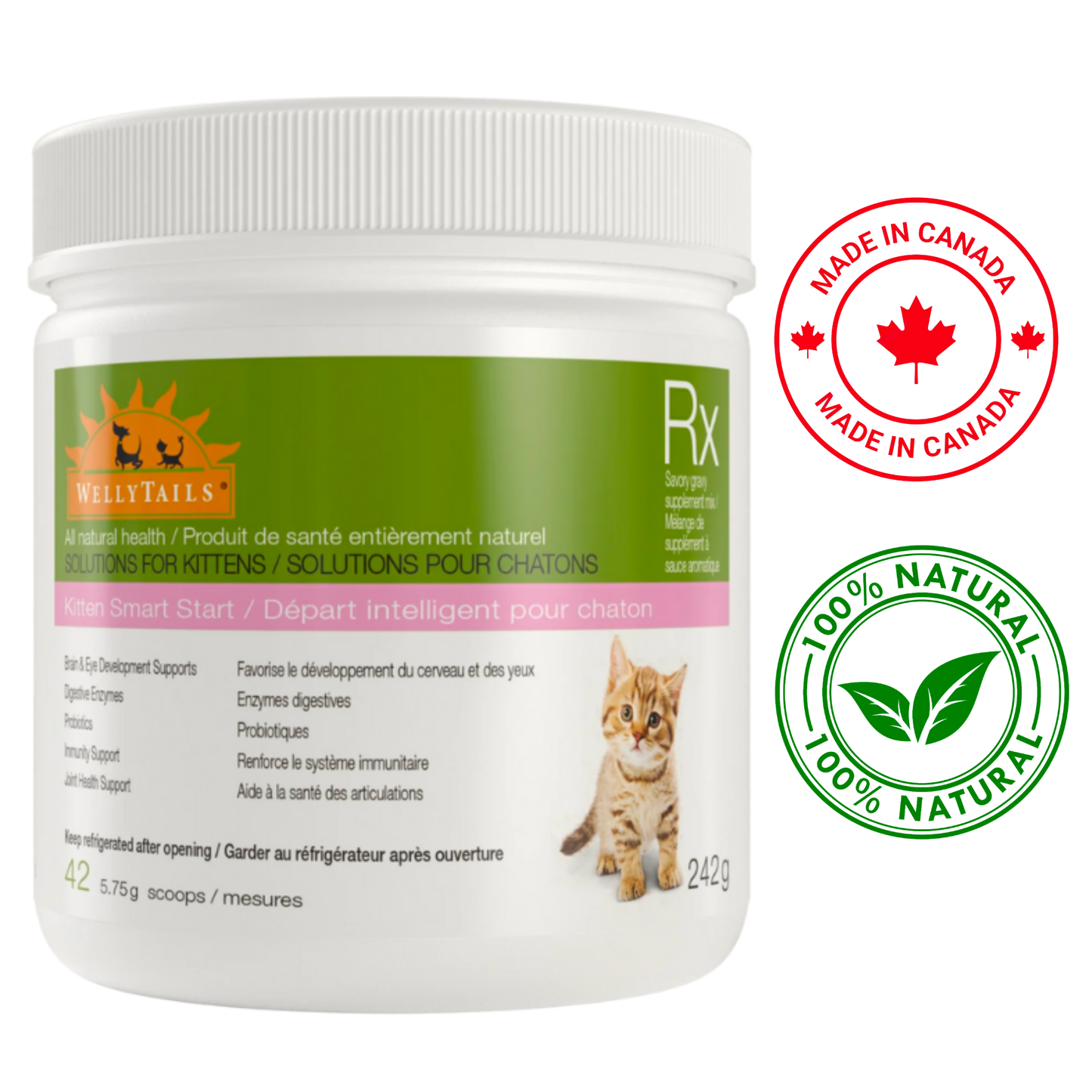 Wellytails - Kitten Smart Start Rx Cat - 242 Grams