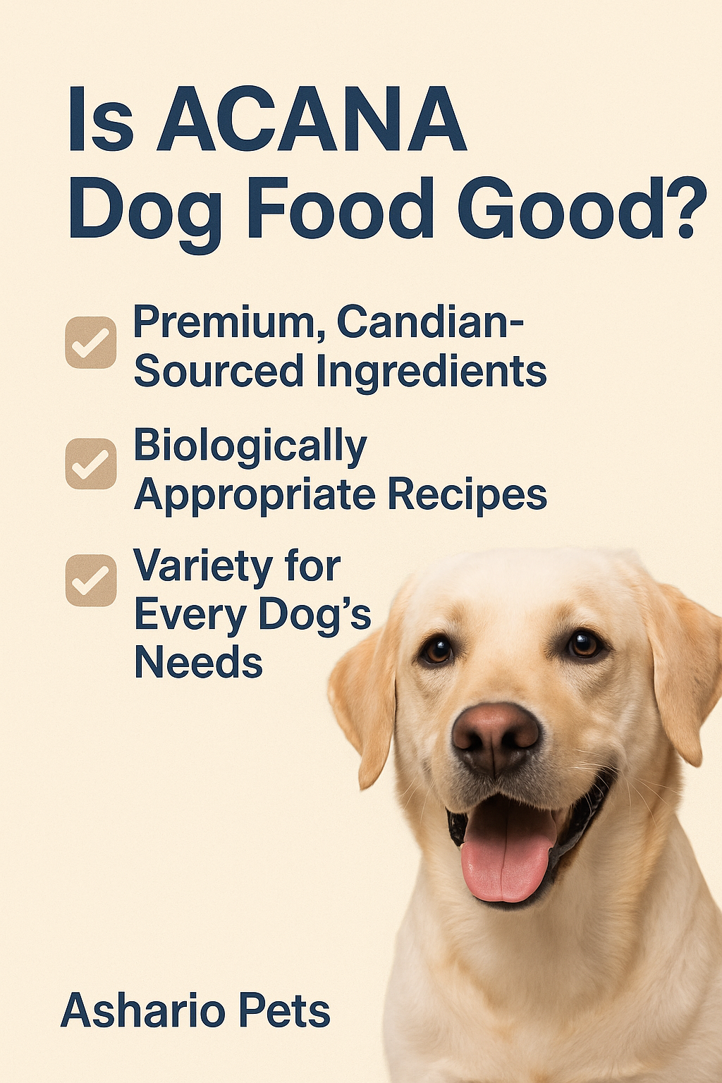 Acana Dog Food