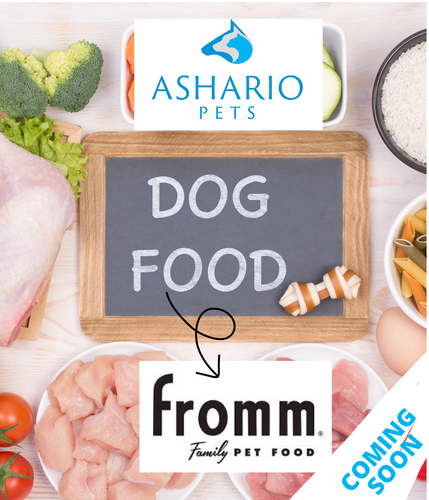 Discover Fromm Family Pet's exceptional range at Ashario Pets Store. Known for their holistic approach and premium ingredients, Fromm ensures your pet's well-being with every bite.