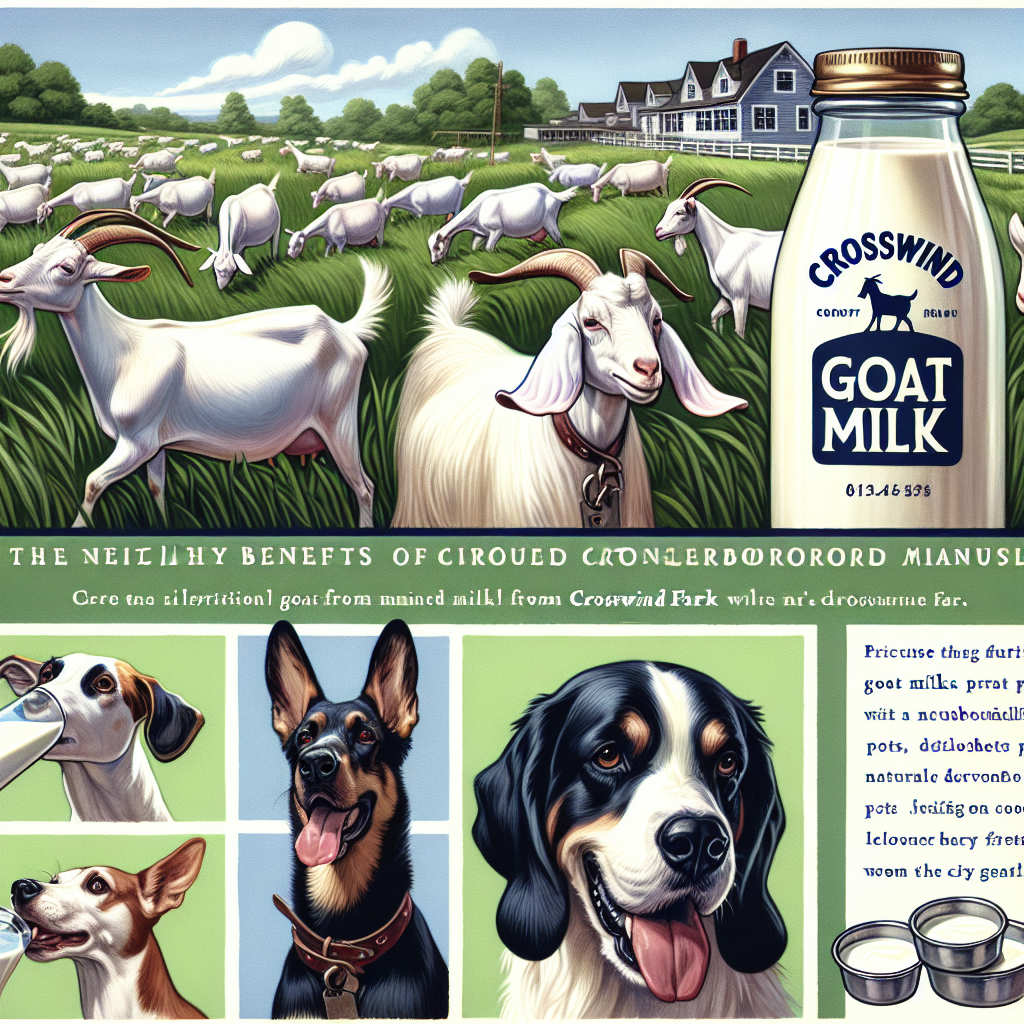 Discover the Benefits of Crosswind Farm Goat Milk: A Nutritional Powerhouse for Your Beloved Pets