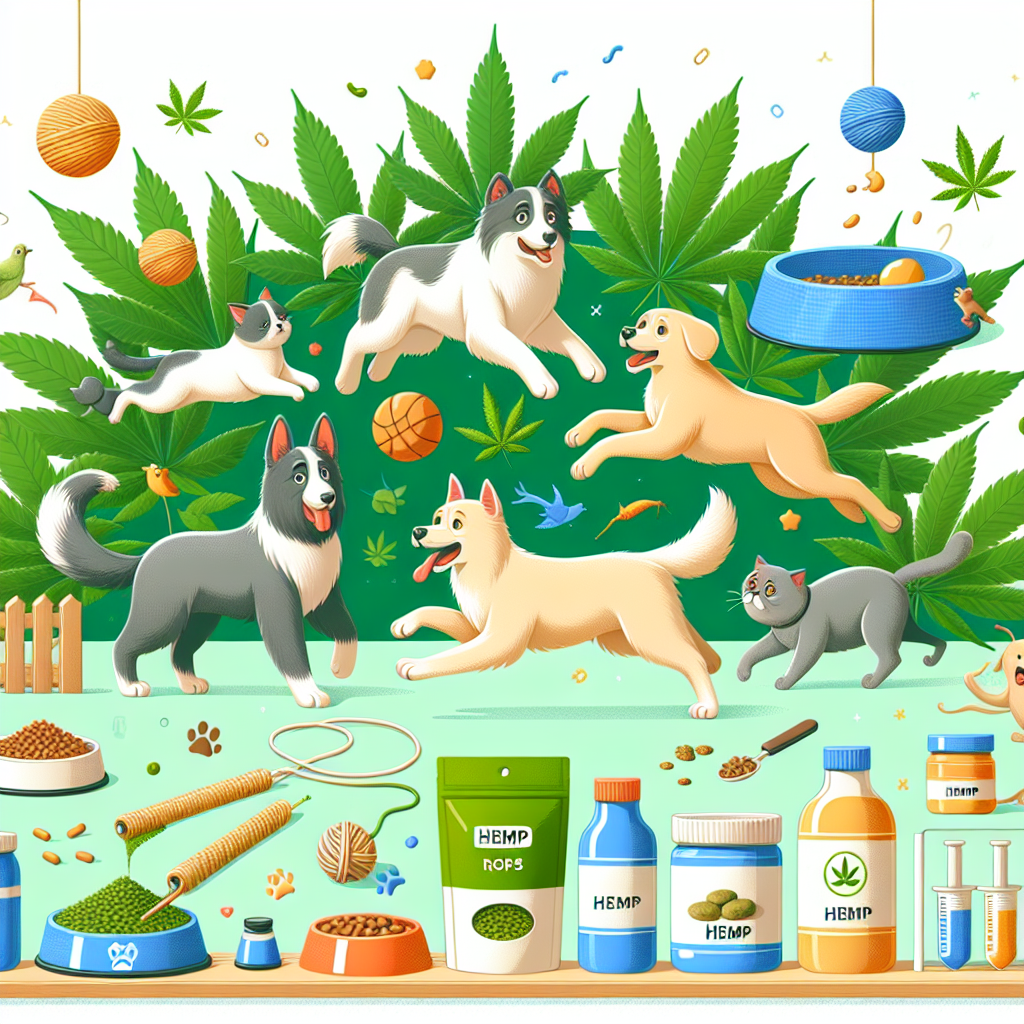 How to Improve Pet Health with Hemp Products