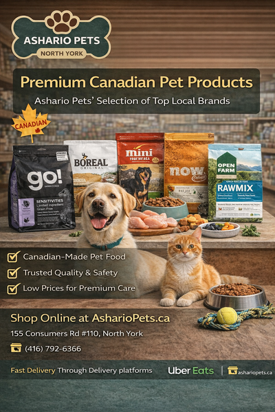 Premium Canadian Pet Products: Ashario Pets Selection of Top Local Brands