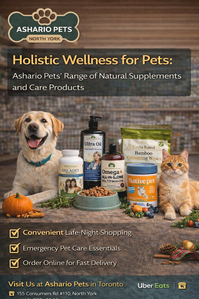 Holistic Wellness for Pets: Ashario Pets Range of Natural Supplements and Care Products