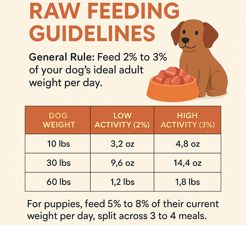 animal raw food diet for dogs weight loss