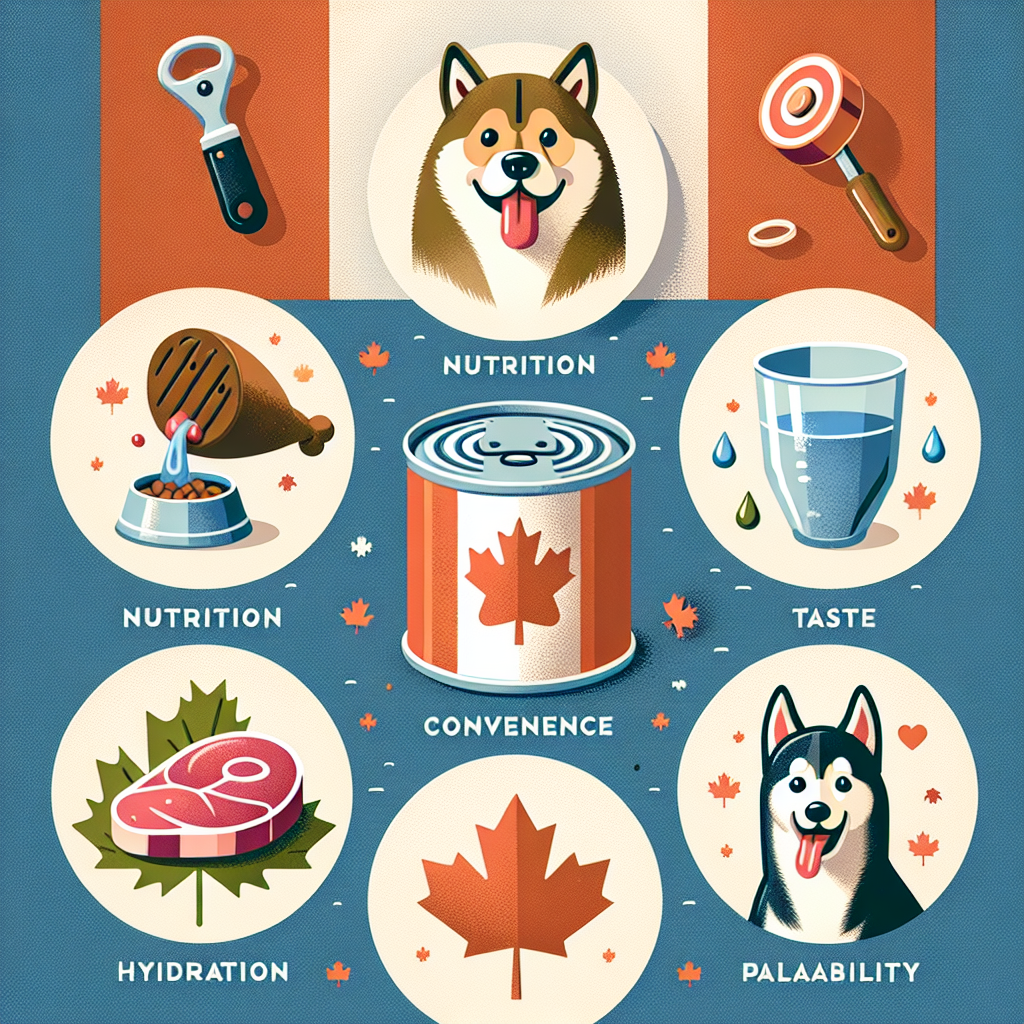 Top 5 Benefits of Choosing Canned Dog Food for Your Canine Companion in Canada