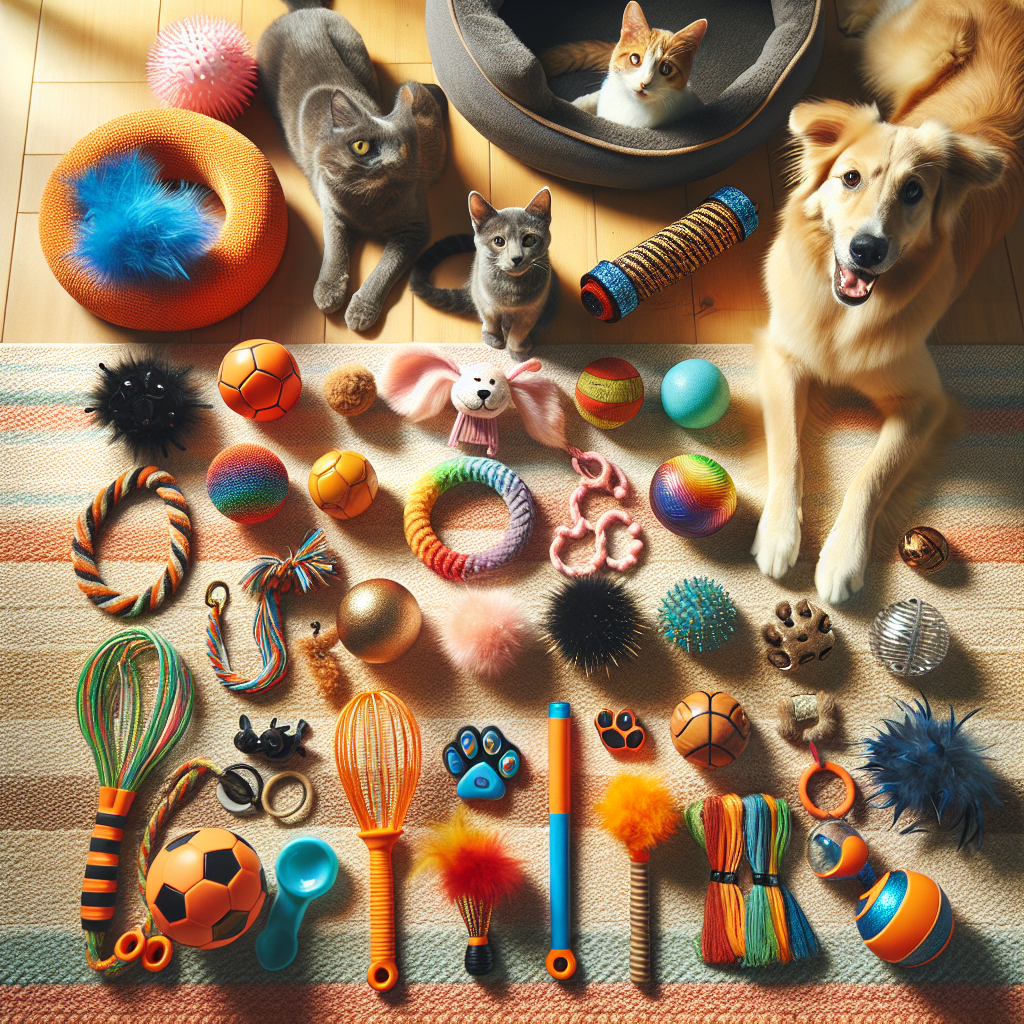 Top Pet Toys for Playful and Active Pets