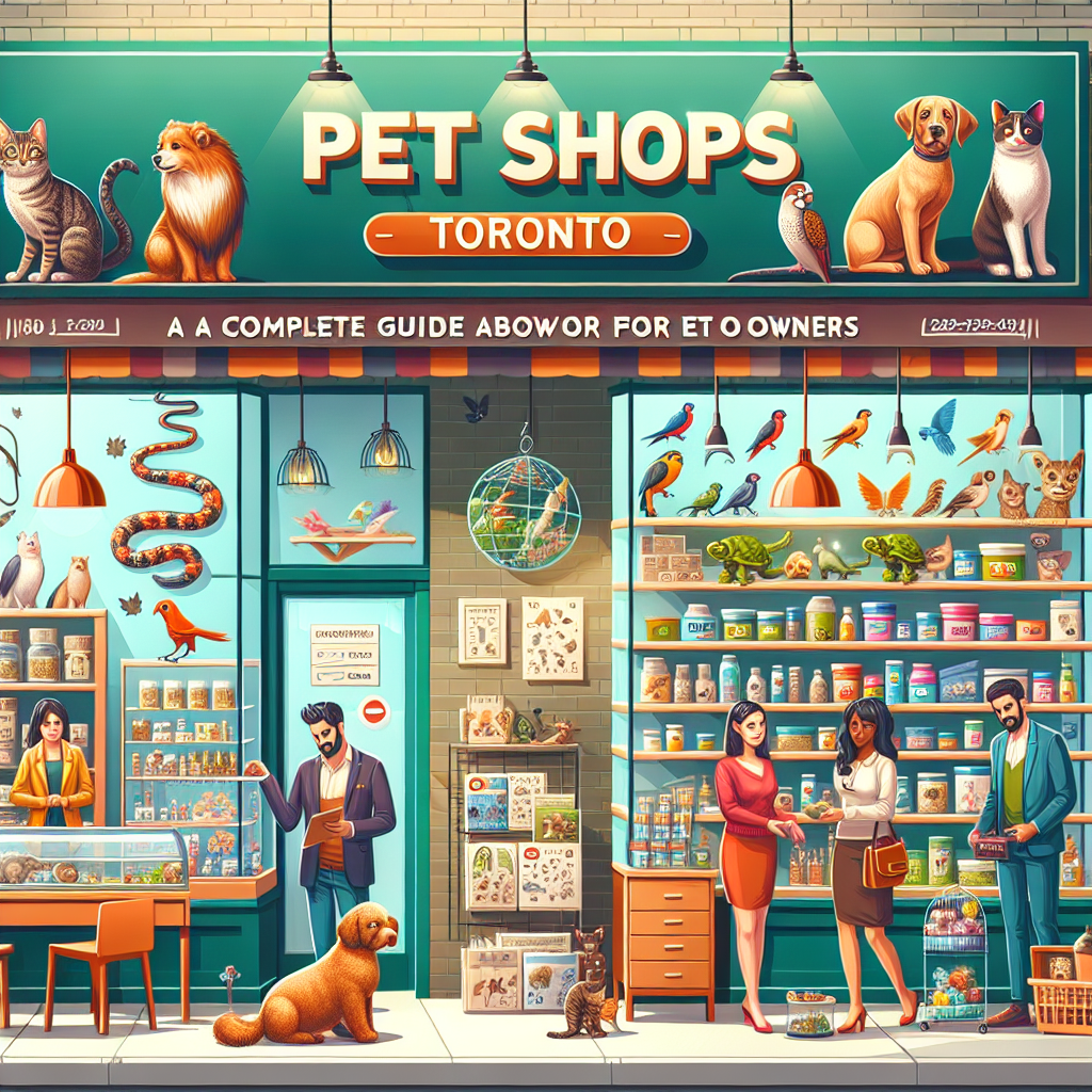 Pet Shops Toronto: A Complete Guide for
  Pet Owners