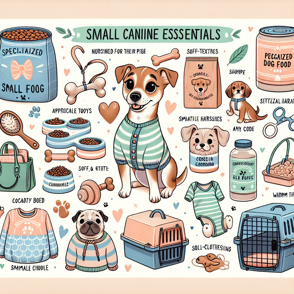Small Canine Essentials – Products and Care Tips for Your Little Dog