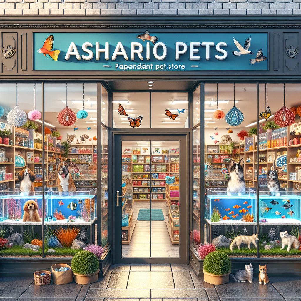 Visit Ashario Pets – Your Premier Pet Store at Vaughan Mills
