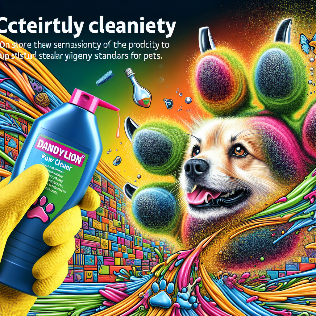 DandyLion Paw Cleaner: Keep Your Dog’s Paws Clean and Healthy