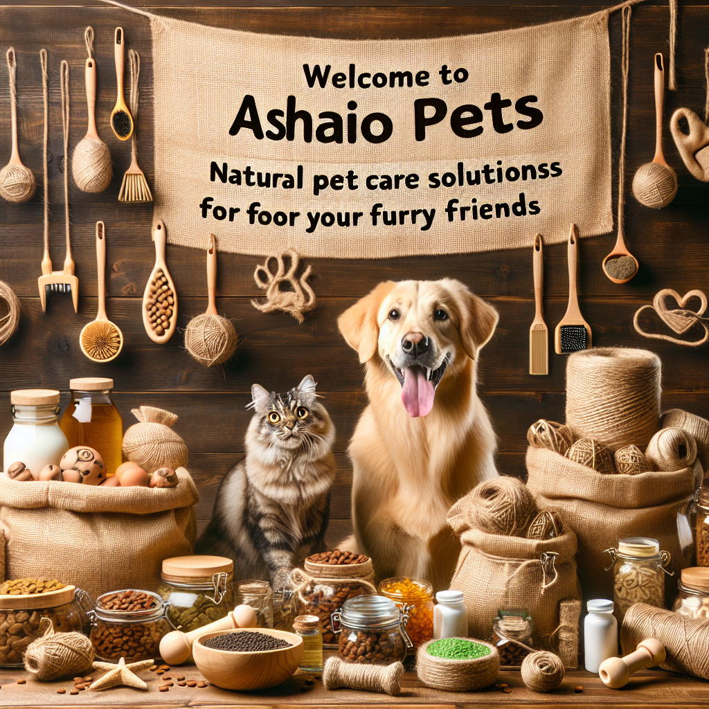 Welcome to Ashario Pets: Natural Pet Care Solutions for Your Furry Friends