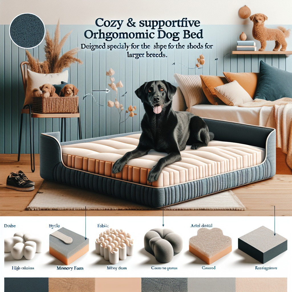 Best Orthopedic Dog Beds for Larger
  Breeds