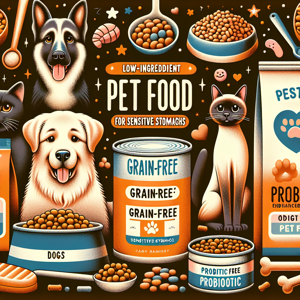 Pet Food for Sensitive Stomachs – A Guide by Ashario Pets