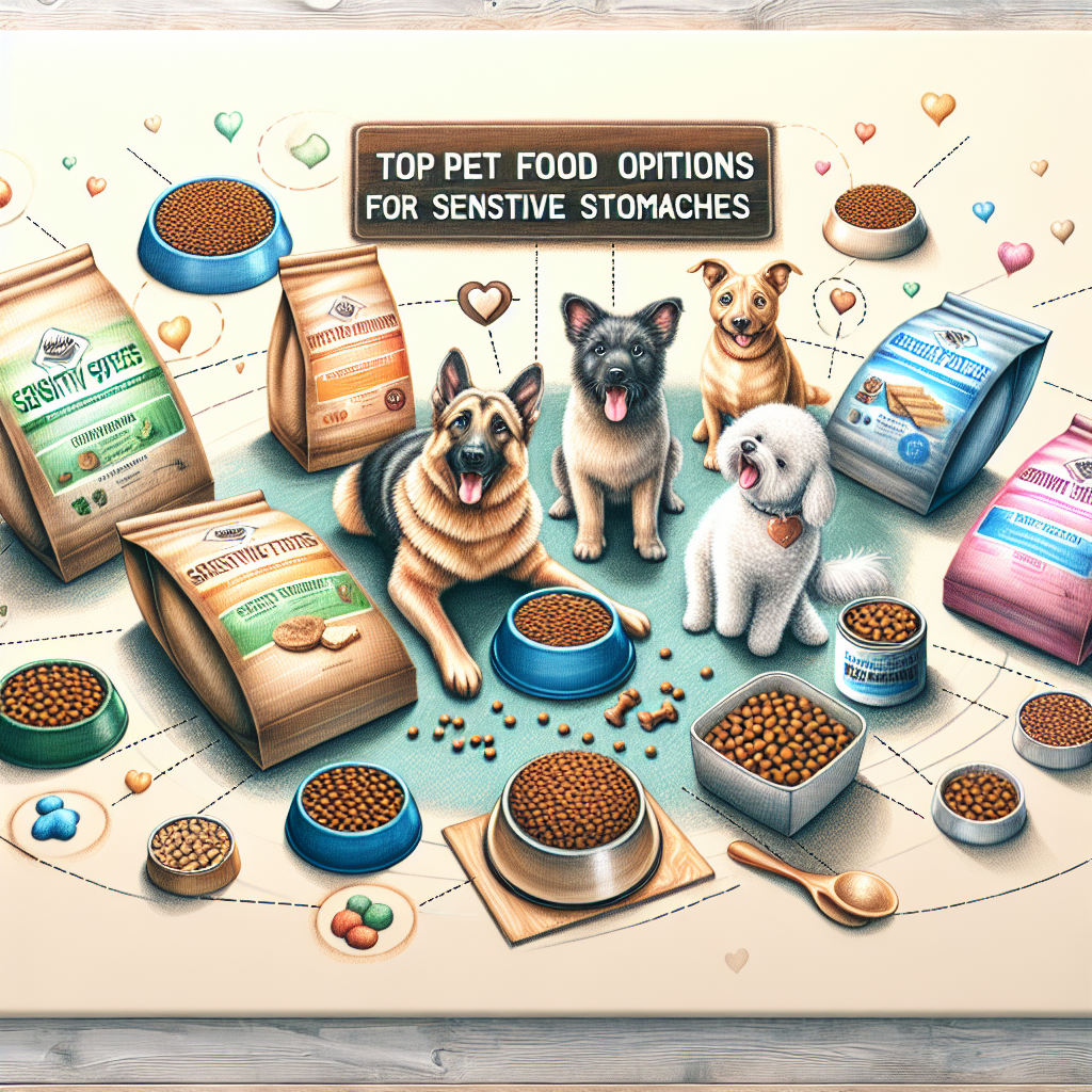 Top Pet Food Options for Sensitive Stomachs at Ashario Pets