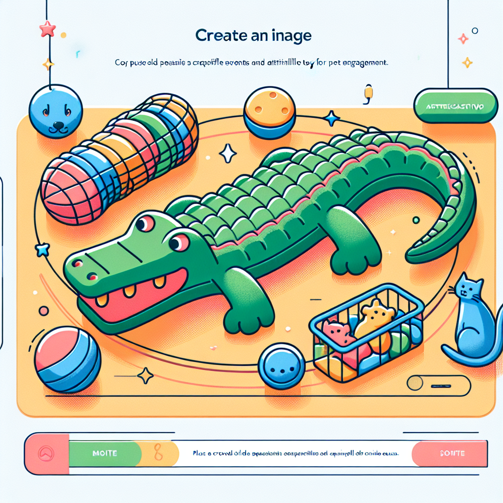 Why a Crocodile Toy is Perfect for Your Pet’s Playtime