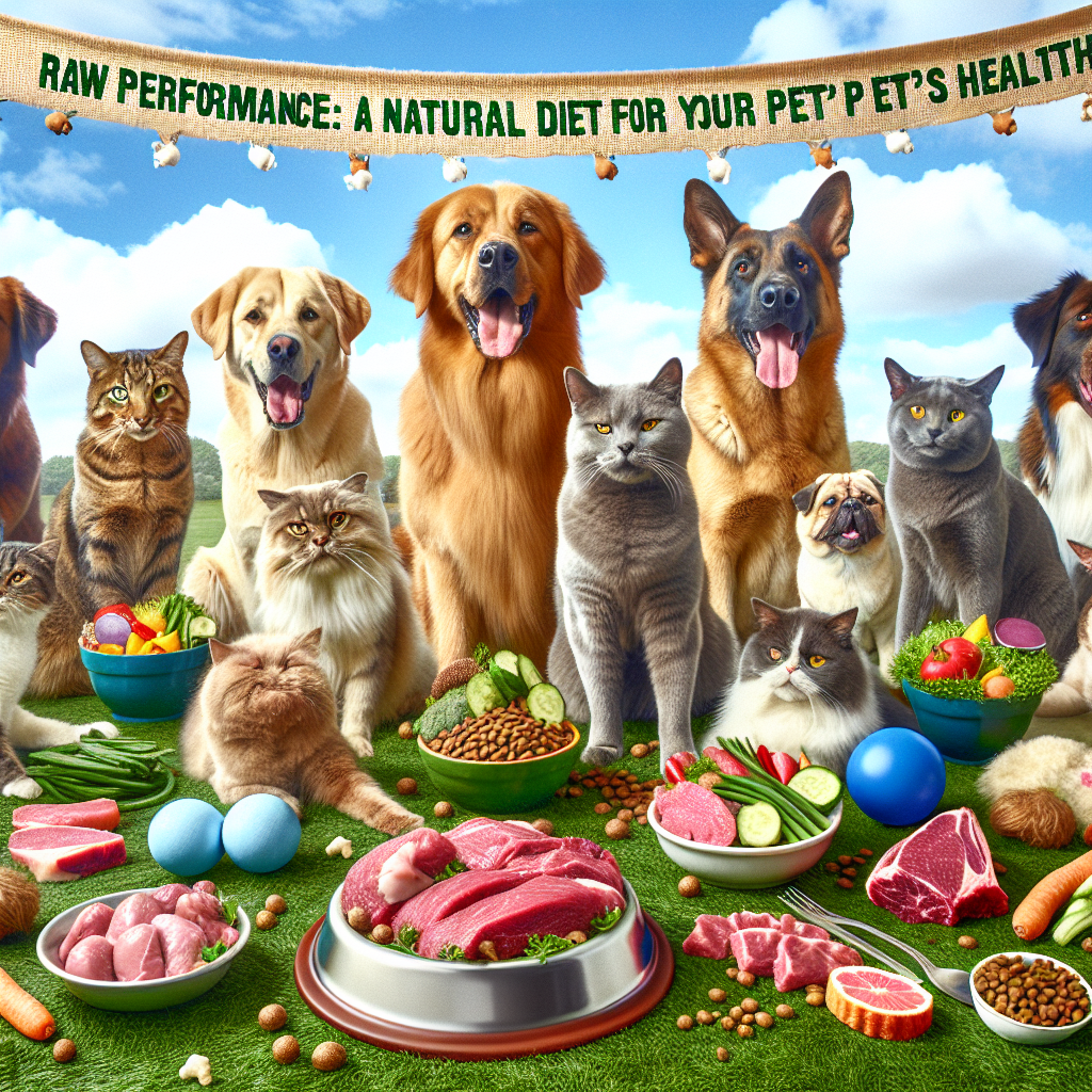 Raw Performance: A Natural Diet for Your Pet’s Health