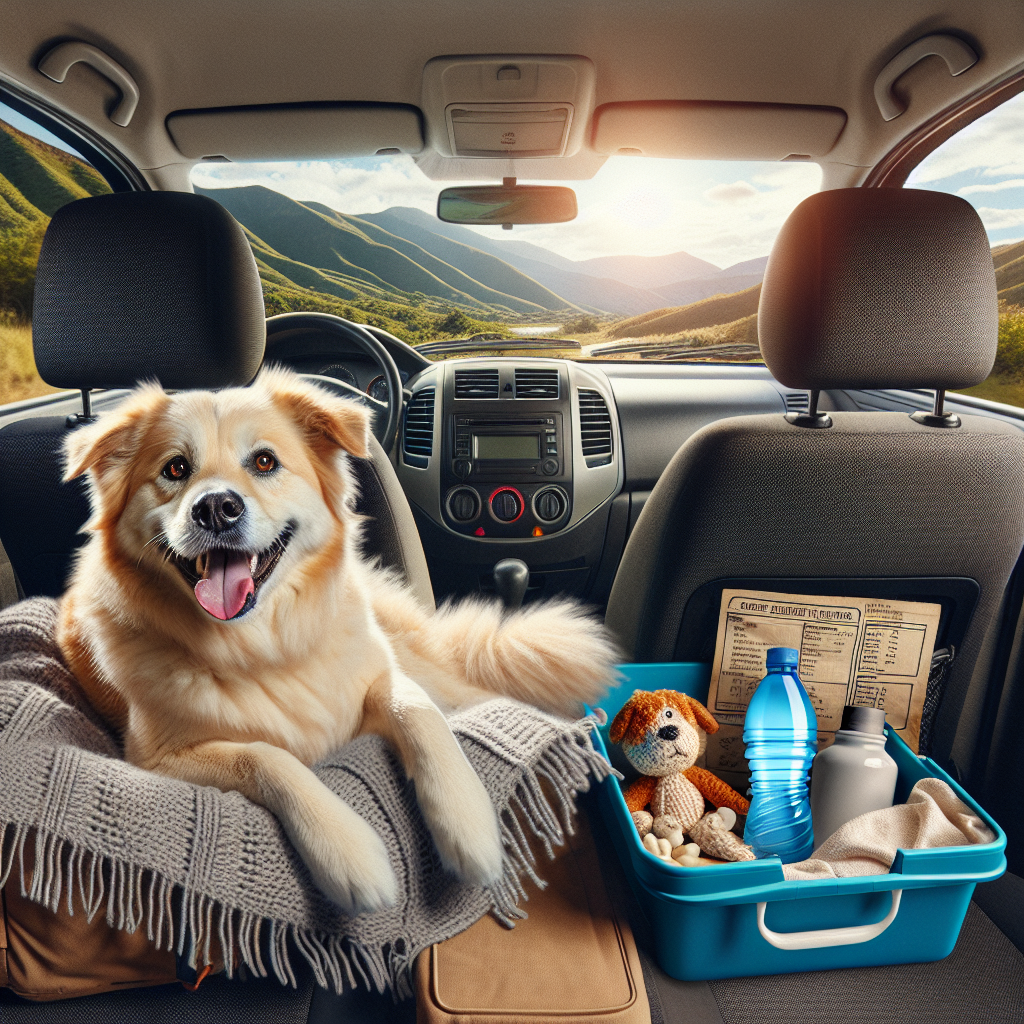 How to Make Road Trips with Your Pet More
  Comfortable