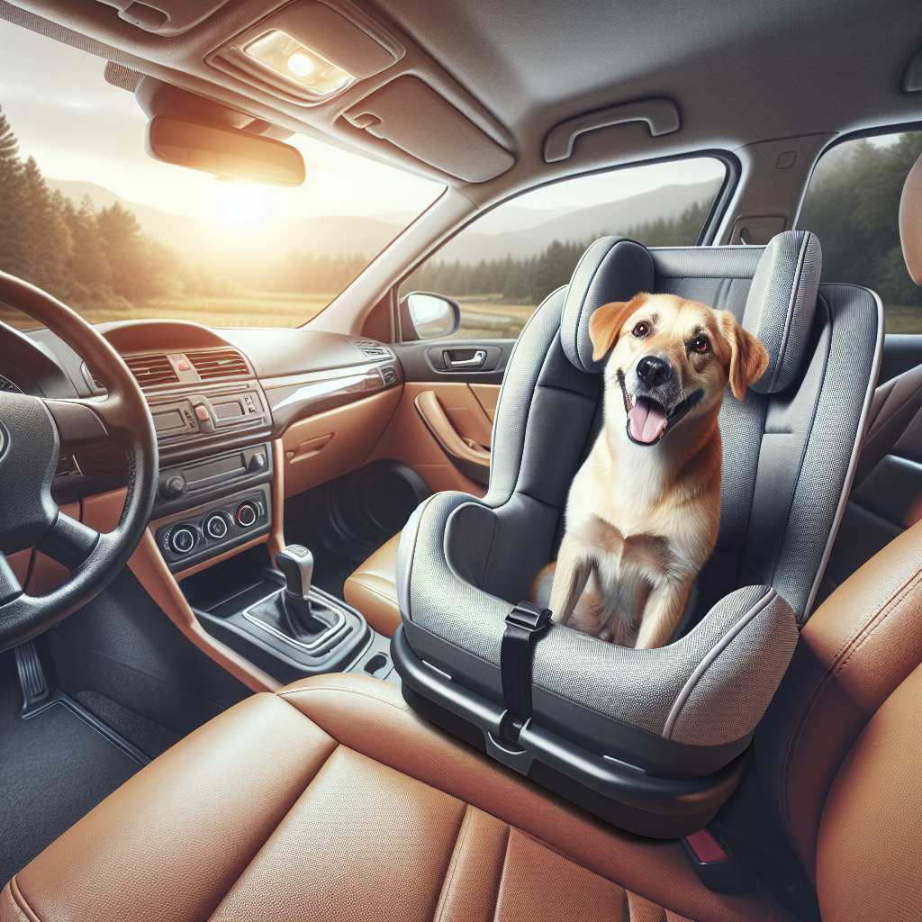 Safe Pet Travel: Why You Need a Dog Car
  Seat