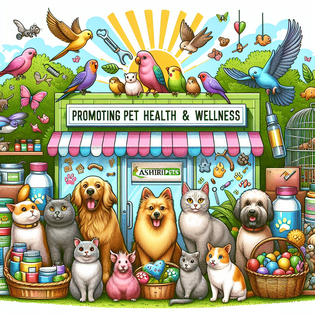 Promote Pet Health and Wellness at Ashario Pets