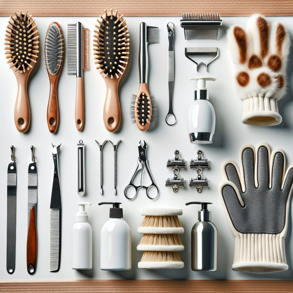 Essential Pet Grooming Accessories Every Pet Owner Needs for a Happy and Healthy Companion