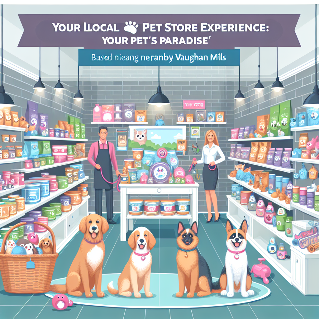 Your Go-To Pet Store Near Vaughan Mills: Ashario Pets