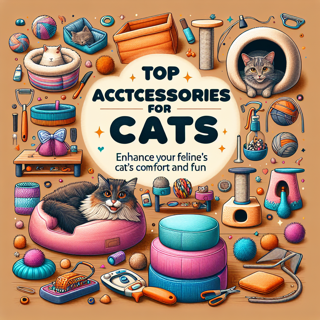 Top Accessories for Cats – Enhance Your Feline’s Comfort and Fun
