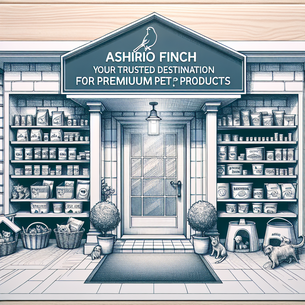Ashario Finch – Your Trusted Destination for Premium Pet Products