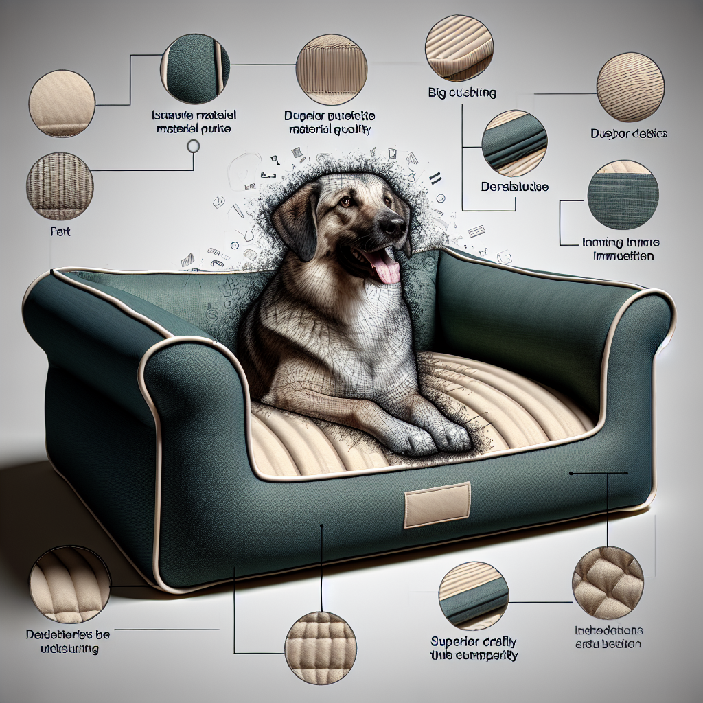 Pet Beds for Large Dogs: Comfort and
  Durability Combined