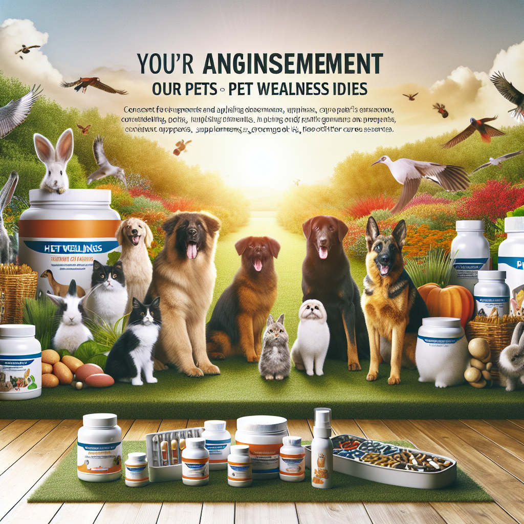 Enhance Your Pet’s Health with Premium Pet Wellness Products at Ashario Pets