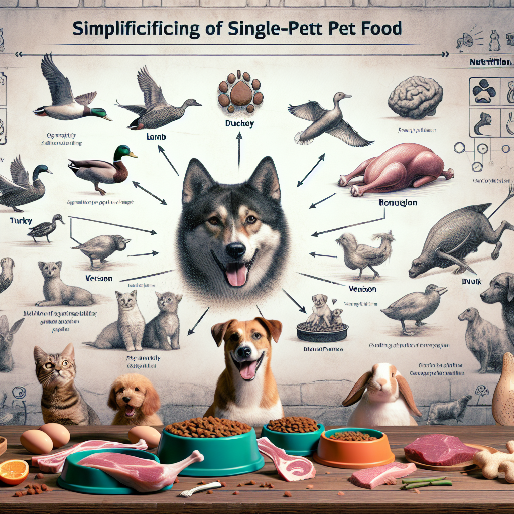 Simplify Your Pet’s Diet with Single-Protein Pet Food from Ashario Pets