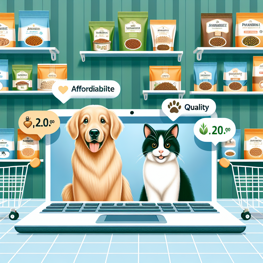 How to Find the Cheapest Pet Food Online Without Compromising Quality