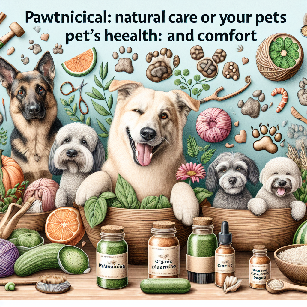 Pawtanical: Natural Care for Your Pet's Health and Comfort
