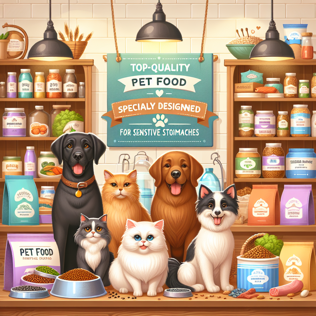 Top Pet Food for Sensitive Stomachs at Ashario Pets