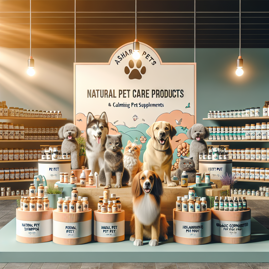 Natural Pet Care Products at Ashario Pets