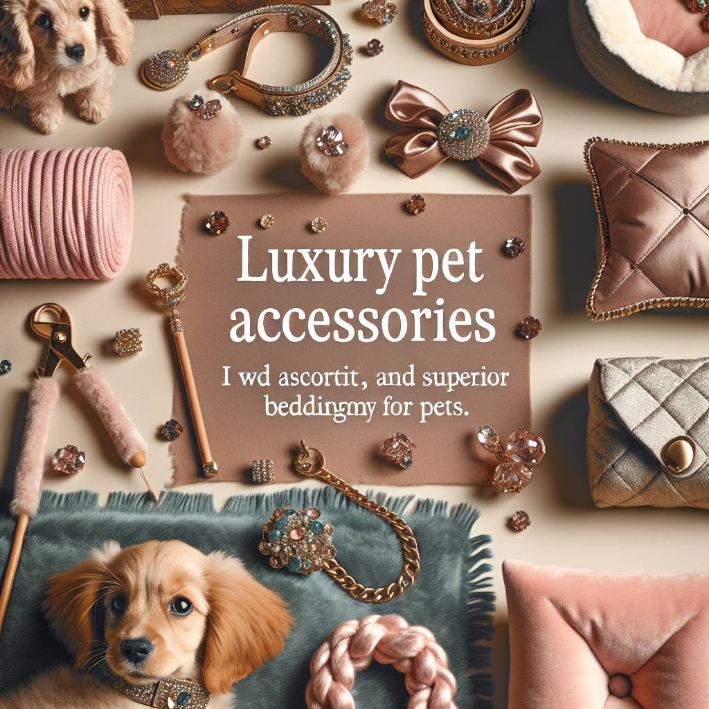 Premium Pet Accessories: Enhancing Comfort and Style for Your Furry Friends