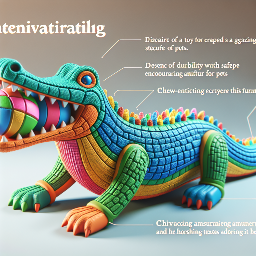Crocodile Toy Fun for Pets – Discover the Perfect Playmate at Ashario Pets