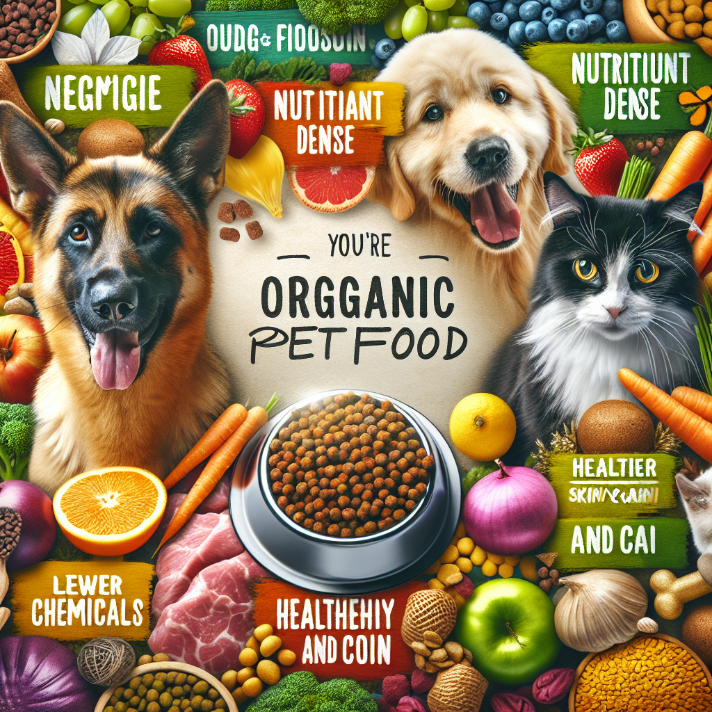 The Benefits of Organic Pet Food at Ashario Pets