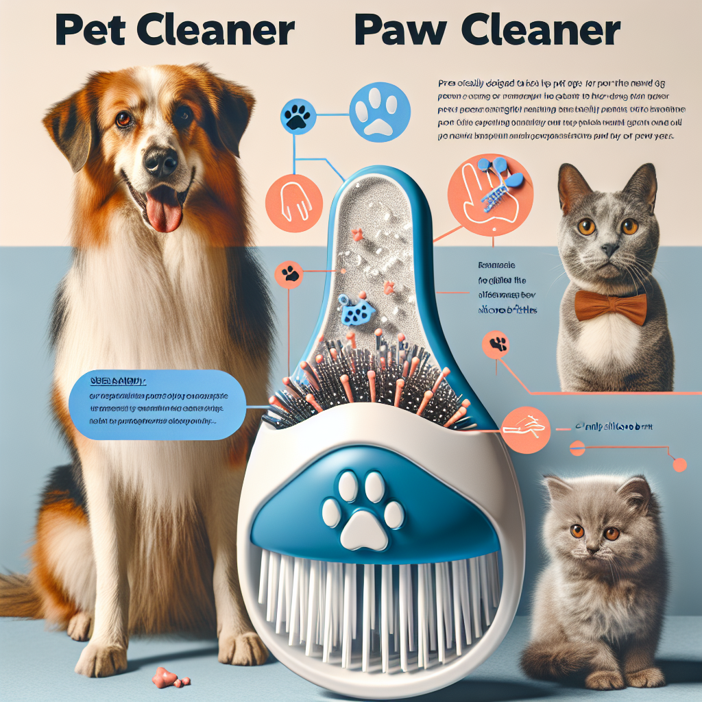 DandyLion Paw Cleaner: Keep Your Pet’s Paws Clean and Healthy