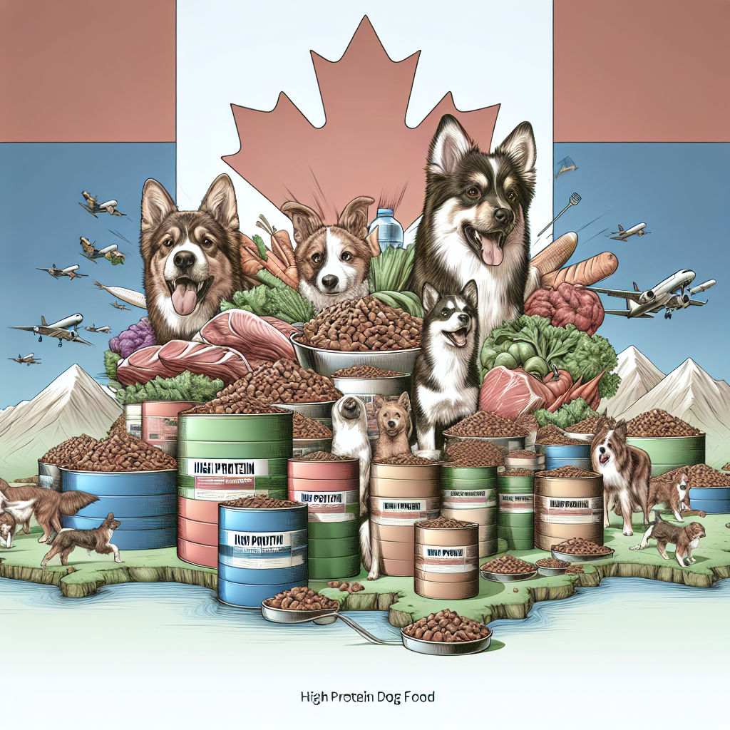 High Protein Dog Food in Canada – Why It’s Essential for Your Dog’s Health