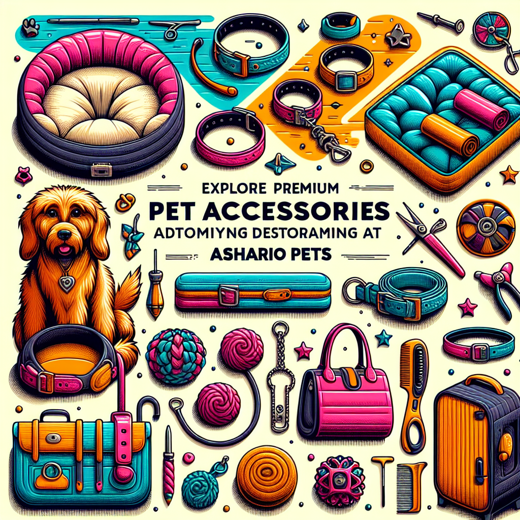 Explore Premium Pet Accessories at Ashario Pets