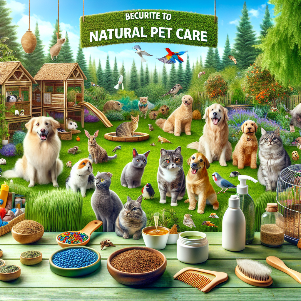 Natural Pet Care: Ensuring Your Pet’s Health with Natural Solutions at Ashario Pets